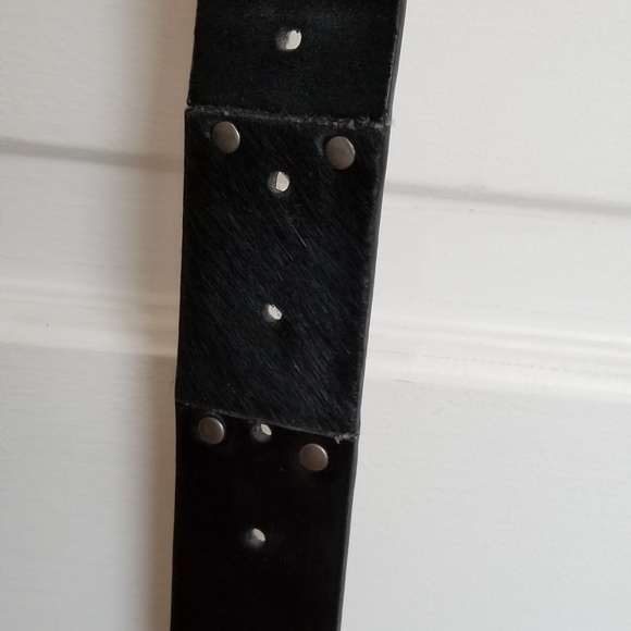 Nine West leather belt L black - Picture 4 of 8